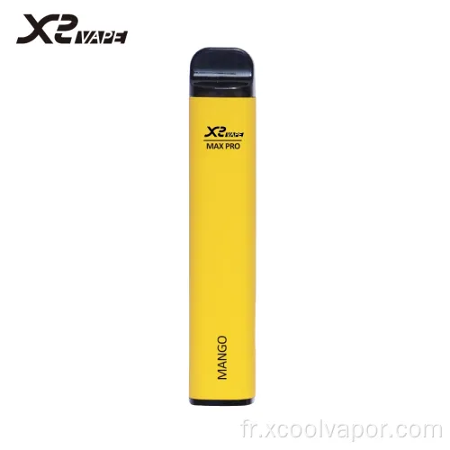 Romio Plus Vape Stylos 2500 Puffs en gros